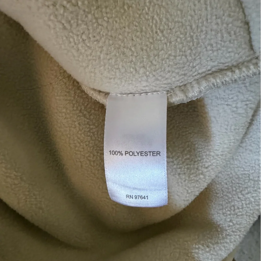Pure Jill J. Jill Sherpa Fleece Cream Button Down Jacket Coat S Teddy Minimalist